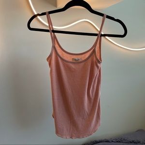 Blush Pink Madewell Ribbed Cami - XXS